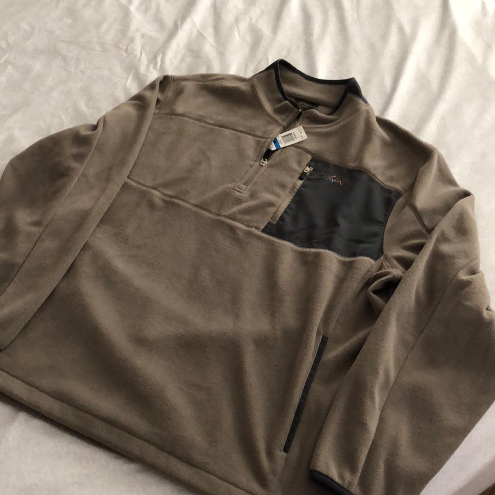 NWT XL Men’s Greg Norman Performance 3/4Zip Fleece